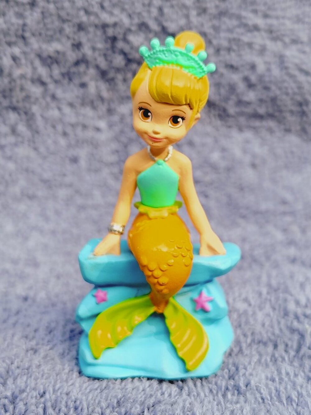 Disney Sofia The First Princess Oona Blonde Mermaid 2.25" Figure Cake Topper